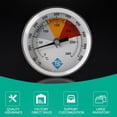 thumbnail image 2 of CEORPER 0-300℃/50-550℉ Oven Thermometers Stainless 1/2NPT Thread Round Dials Temperature Meter for Food MeatBaking Temp Gauge, 2 of 10