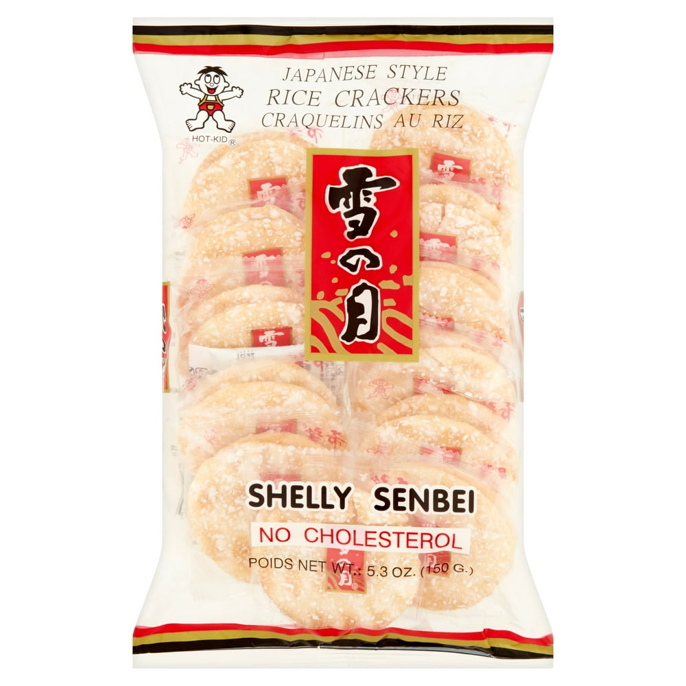 Hot Kid Shelly Senbei Japanese Style Rice Crackers, 5.3 Oz Walmart