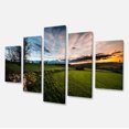 thumbnail image 2 of Belle Prairie Verte en Syrie - Impression sur Toile Paysage, 2 of 3