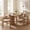 Light Ash, variant on Christopher Knight Home 7-Piece Modern Oval Dining Table with Upholstered Chairs, Fluted Base, Light Ash