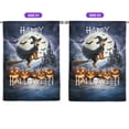 thumbnail image 2 of Happy Halloween Airedale Terrier Witch Pumpkins Bats House Flag 28x40in Double Sided Dale Waterside Dog Lover Outdoor Decor - 13012, 2 of 5