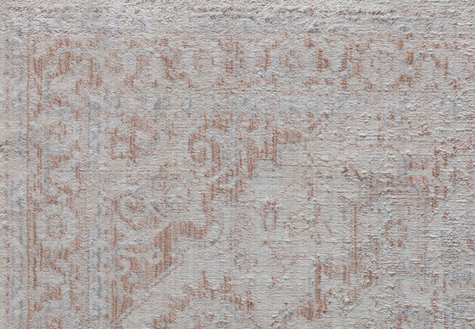 Rugs America Romeo JL10D White Blush Abstract Vintage White Area Rug, 2'6" x 4'