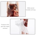 thumbnail image 2 of Cupid Stylish Chiffon Summer Beach Dresses with Polyester Straps for Women | Summer Dress, 2 of 6