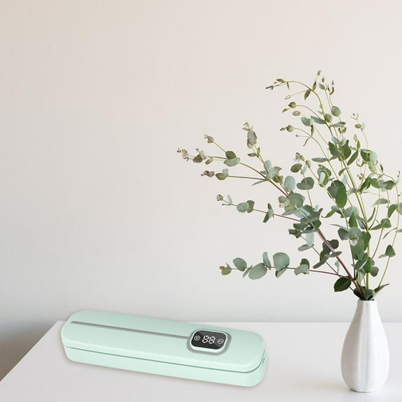 Chip Bag Sealer Handheld Bag Heat Vacuum Sealer Portable Bag Resealer Mini Sealing Machine For Plastic Bags Chip Bags Food Storage/ Sealer Mint Green A