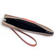 thumbnail image 4 of Coach Women's Small Corner Zip Wristlet in Signature Canvas (Khaki / Miami Red), 4 of 5