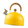 thumbnail image 4 of Whistling Kettle Tea Wder con manejo de madera de cuello de cocina de mango plegable 2.5 L fabricante de té de hervidor de agua para acampar la pesca, 4 of 8