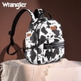 thumbnail image 3 of Wrangler Mini Backpack Cute Cow Print Backpack Purse for Women, Allover Cow Print Black, 3 of 7