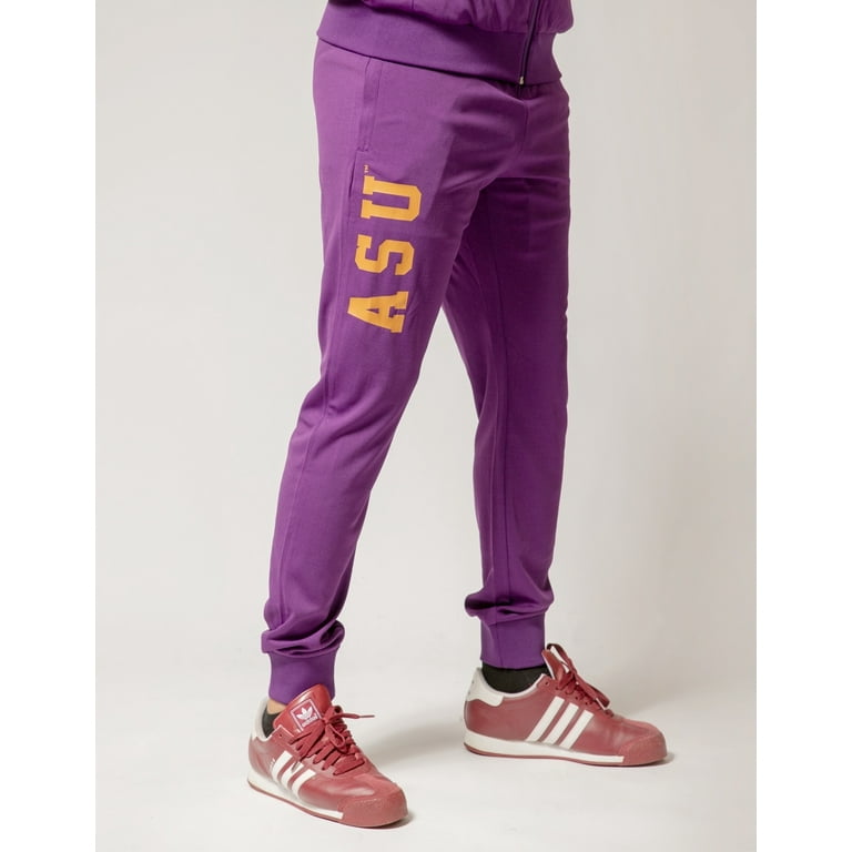 Big Boy Alcorn State Braves S4 Mens Jogging Suit Pants Purple L