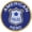 Blue, variant on American Hero Patch - Police Logo, Embroidered Iron-on/Sew-on, Rayon Patriotic Patch - 4" Round
