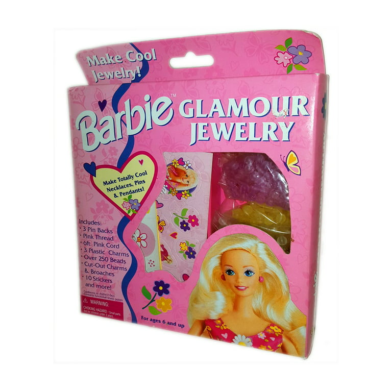 barbie jewelry for girls, Barbie Girl Glam Beaded Charm Necklace