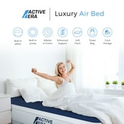 Active Era Luxury Queen Air Mattress with Built in Pump, Raised Pillow 22 Mattress Thickness