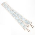 thumbnail image 3 of Ygjytge Correa Hombro 5 Cm Correas Monedero Anchas Piezas Bolso Étnico (blanco Azul Claro), 3 of 9