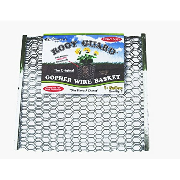 Diggers 1 Gallon Gopher Baskets, Bulk Pack, 12 Baskets