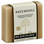 Plantlife Patchouli Soap Bar - Natural Ingredients, Vegan, Handmade - 4 oz