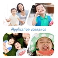 thumbnail image 5 of 8 piezas de gafas de papel Team Boy Eyeglass Baby Welcome Party Gafas Baby Shower Holidays Festival Photo Props (Azul), 5 of 5