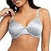 thumbnail image 3 of Bali Women's One U Underwire, Smoothing & Concealing Full-Coverage Bra, DF3W11, Leopard Print Grey 2, 42D, 3 of 4