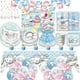 thumbnail image 2 of Cinnamo-rollo de dibujos animados, decoración de fiesta de cumpleaños con temática de perro blanco, pancarta de globo desechable, platos de Baby Shower, tazas, pancarta de fondo para niños, 2 of 5