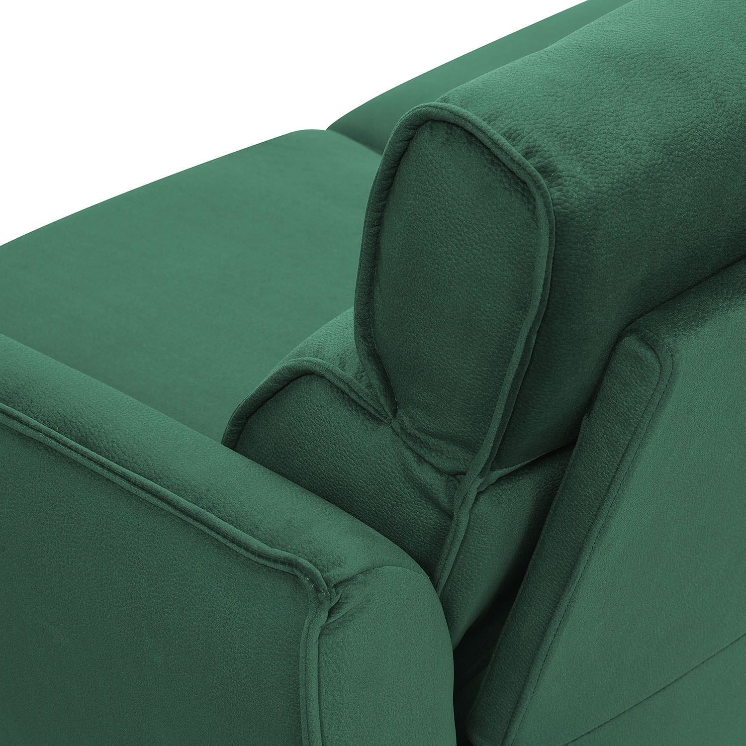 Kadyn 111 " Convertible Sectional Sofa Couch, Flannel L Shape Furniture Couch with Chaise Left/Right Handed Chaise, Modern Fabric Sofa for Apartment, Green Kadyn 111 " Convertible Sectional Sofa Couch, Flannel L Shape Furniture Couch with Chaise Left/Right Handed Chaise, Modern Fabric Sofa for Apartment, Green