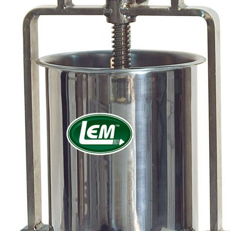 LEM Stainless Steel Ultimate Stuffer – 10 lbs
