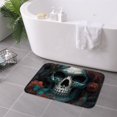 thumbnail image 6 of Kdxio Butterfly Flower Skull,16" x 24", Non-Slip Front Door Mats,Outdoor Welcome Mat Washable, 6 of 9