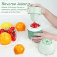 thumbnail image 2 of Hand Juicer, Citrus Juicer, Lemon Squeezer, Portable Citrus Orange Juicer, Mini Hand Manual Juicer for Citrus Fruits, Lime Juicer with Strainer and Container for Gifts, Kitchen, Green, 2 of 8