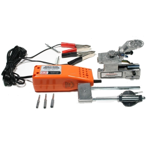 Granberg G-1012XT Precision 12V Chainsaw Chain Grinder Sharpener with 3 Grinding Stones - Portable Bar-Mounted Design