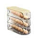 thumbnail image 2 of Soporte Apilable Para Huevos, Caja De Almacenamiento De Huevos Para Refrigerador, Soporte Para Huevos Con Ruedas Automáticas Con Materiales Sellados Soporte Apilable Para Huevos, 2 of 7