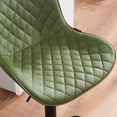 thumbnail image 6 of Kidol & Shellder Bar Stools Set of 2 Soft Adjustable Swivel Counter Stools,Bean Green, 6 of 8