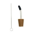 thumbnail image 1 of Tetera con boquilla para café, vertedor a prueba de goteo, tetera de acero inoxidable, boquilla de extensión para senderismo, utensilios de cocina al Marrón, 1 of 8