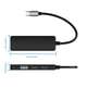 thumbnail image 4 of HUB USB C 4 en 1 3.0 2.0 Compatible Con 4K PD100W Tipo Carga Adaptador, 4 of 5
