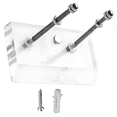 thumbnail image 1 of Support Mural pour Planche à Roulettes Longboard Présentoir de Deck Support de Rangement Intérieur Rangement pour Hoverboard Transparent, 1 of 6