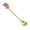 E, variant on LSLJS Christmas Handle Coffee Spoons, Kitchen Gadgets, Stainless Steel Gold Coffee Stirring Spoons with Cute Xmas Pendants Dessert Spoons Christmas Gifts Teaspoons Tableware Decoration for Tea Cake