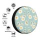 thumbnail image 4 of Fotbe Floral Daisy Funda de Llanta de Repuesto con Estampado, Engrosada, Ajuste Universal para Jeep, Remolque, RV, SUV, Camión-17 inch, 4 of 6