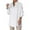 White, variant on MIXUE Women Blouses Solid Color Shirt Lapel Button Up V Neck Long Sleeve Loose S Womens Summer Tops Streetwear,White,XXXXL