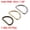 Silver Tone, Gold Tone, Bronze Tone, variant on Uxcell Metal D Ring 0.79"(20mm) D-Rings Buckle for Hardware Craft DIY Gold Tone, Silver Tone, Black(Total 15pcs)