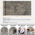 thumbnail image 2 of VEELIKE Old Weathered Concrete Wallpaper Peel and Stick for Bedroom Bathroom Textured Wallpaper Removable Cement Wall Paper 15.7''x118'' Self Adhesive Vinyl Grey Contact Paper for Wall Living Room, 2 of 9