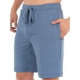 thumbnail image 5 of Fruit of the Loom Men's and Big Men’s Breathable Mesh 2-Pack Knit Sleep Pajama Short, S-2XL, 5 of 9