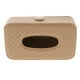 thumbnail image 2 of Caja de toallitas húmedas Tissuebox Caja de pañuelos cosméticos Dispensador de pañuelos con superficie de material cuero , paño de franela interior Beige DYNWAVEMX soporte para pañuelos para automóvil, 2 of 8