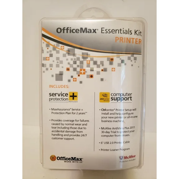 Office Max Essentials Kit Printer