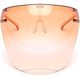 thumbnail image 1 of 6.81 x 5.59 x 2.8 inchesOrangeGafas de sol con visera protectora para el sol, viseras de cobertura completa con gafas de gran tamaño para hombres y mujeres, sombrilla de protección, 1 of 5