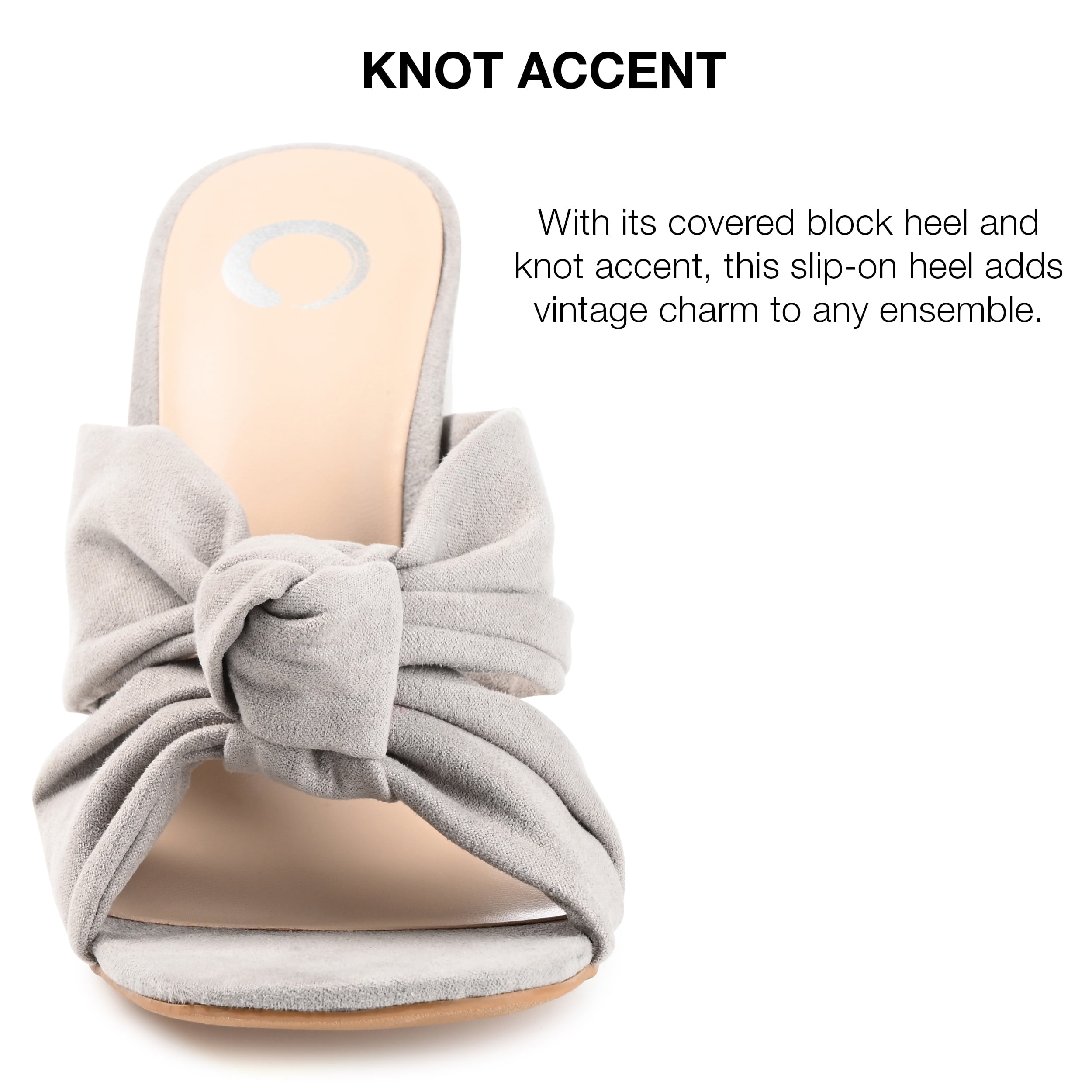 Journee Womens Tabithea Open Square Toe Block Heel Sandals