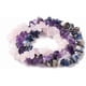 thumbnail image 1 of 1 juego de pulseras de cuentas de piedras mixtas, pulseras elásticas de piedras mixtas naturales, pulseras apilables, pulsera elástica de cuentas, juego de pulseras multicapa, 1 of 4
