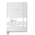 thumbnail image 1 of Minimalism Art, Premium Hard Cover Notebook Journal, Large Size, Composition B5 7.6"x10", 186 Numbered Pages, Gusseted Pocket, Ribbon Bookmark, Extra Thick Ink-Proof Paper 120gsm (Wide Ruled, White), 1 of 9