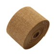 thumbnail image 1 of Bearachild Rollos de cinta de arpillera de 5CM, manualidades DIY, , rollo tejido ligero, decoraciones de fiesta cosidas apretadas Kits de decoración para fiestas Café Ligero, 1 of 6