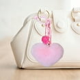 thumbnail image 6 of Cheapark Silicone Heart Chain Keychain - Exquisite Backpack Pendant, Couples Matching Bag Accessory for Valentines Day Gift, 6 of 6