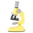 thumbnail image 4 of Microscopio para niños con luz LED, microscopio 100X 600X 1200X, microscopio para niños, microscopio para principiantes, eficiencia óptima, 4 of 12