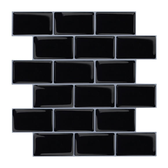 SDNall Waterproof and Heat-Resistant Peel and Stick Wall Tiles for Bathroom, Easy To Clean Self-Adhesive Decor for Kitchen and Bathroom Walls, Durable and Fade-Resistant