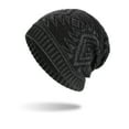 thumbnail image 2 of Luxalzxs Slouchy Beanie Hat for Men/Women, Soft Warm Fleece Lined Chunky Baggy Knit Skull Cap Chemo Cap Night Sleeping Cap, 2 of 2