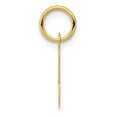 thumbnail image 2 of 14k Yellow Gold Small Script Initial R Charm, 2 of 4