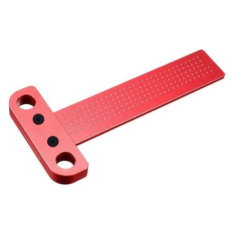 

Aluminium Alloy T-160 Hole Positioning Metric Measuring Ruler Woodworking Tool Deals of the Day